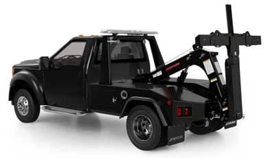 Black Light-duty Integrated Wrecker MPL-NGS