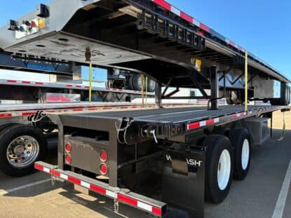 2024 WABASH 45 FT. STEEL FLATBED WITH FORKLIFT KI TNC10063 photo