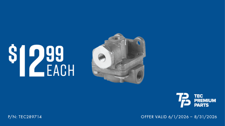 TEC Premium Parts Air Brake Quick Release Valve offer details