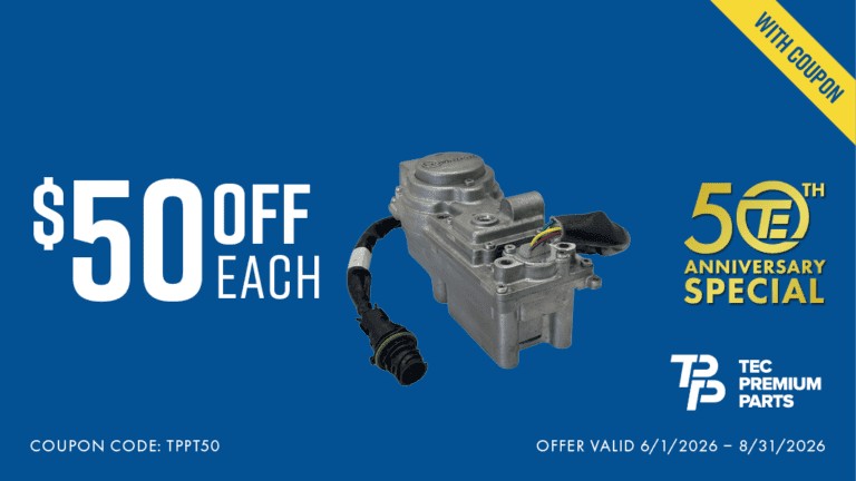 TEC Premium Parts Reman Turbo Actuators offer details