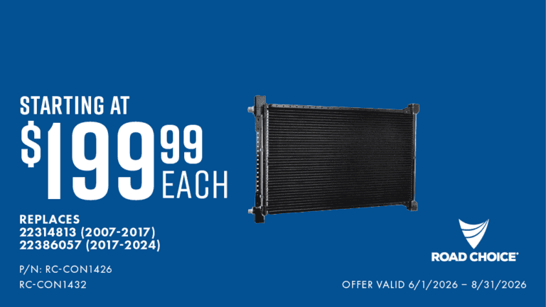 Road Choice Condensers offer details