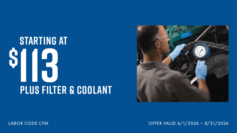 Coolant Filter Replacement offer details