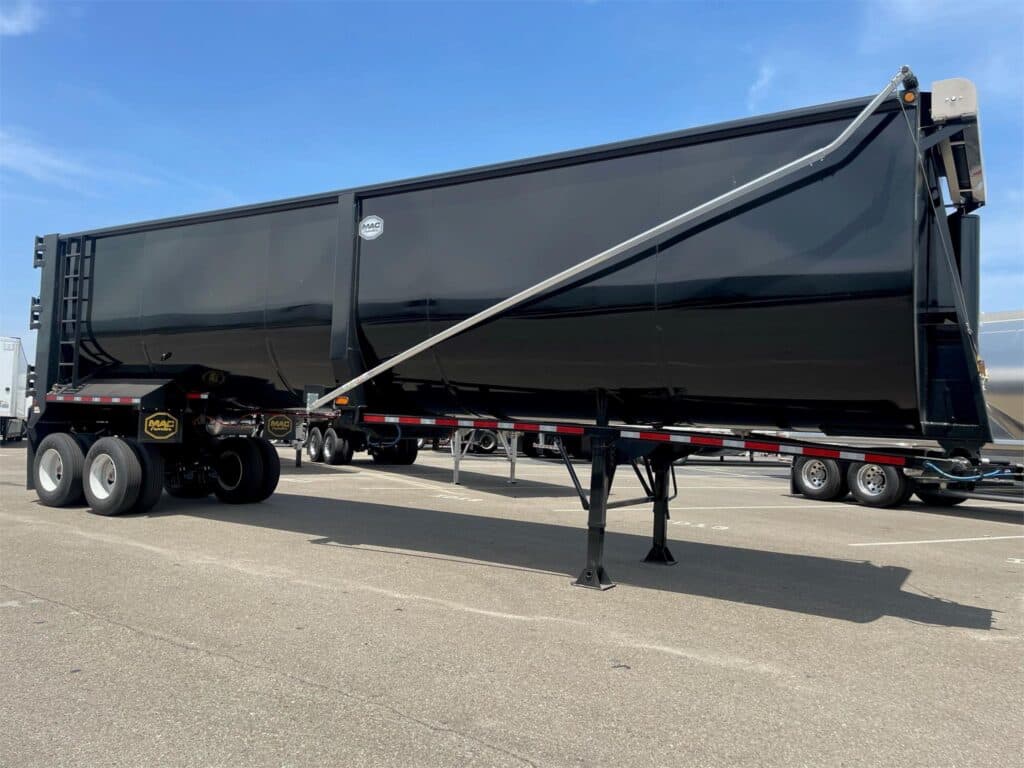 Photo of 2026 MAC TRAILER MFG 40’X102″X96″ SCRAP DEMO STEEL FRAMELESS HALF ROUND