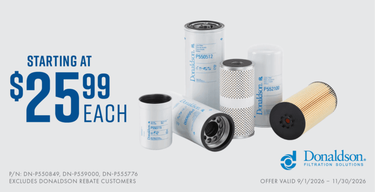DONALDSON FILTERS offer details