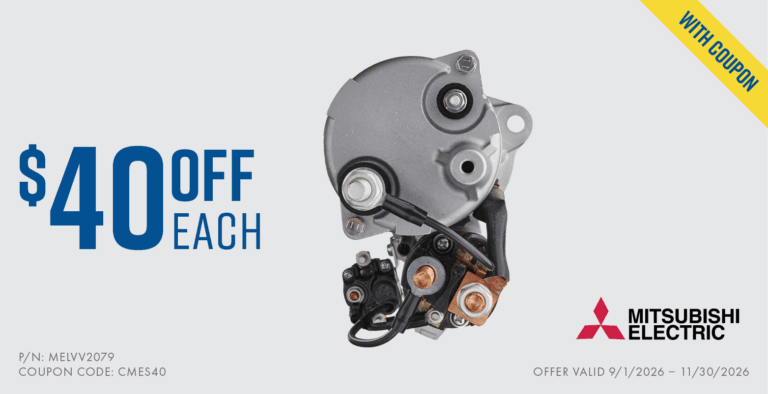 MITSUBISHI DIAMOND GARD 12V STARTER offer details