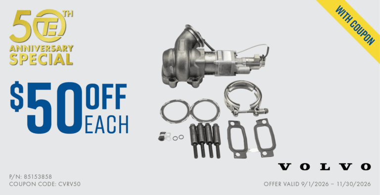 VOLVO REMAN EGR VALVE KIT offer details
