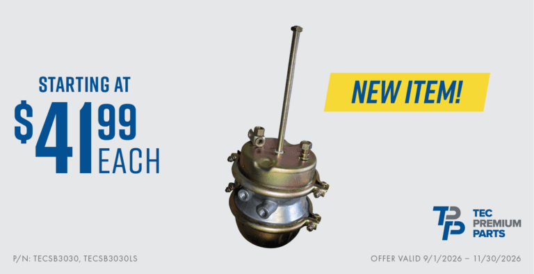 TEC PREMIUM PARTS BRAKE CHAMBERS offer details