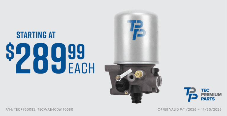 TEC PREMIUM PARTS SS1200 SERIES AIR DRYERS offer details