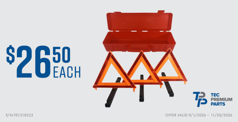 TEC PREMIUM PARTS TRIANGLE REFLECTOR offer details