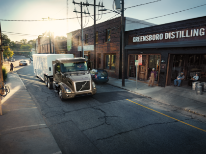 Volvo VNR heavy duty truck